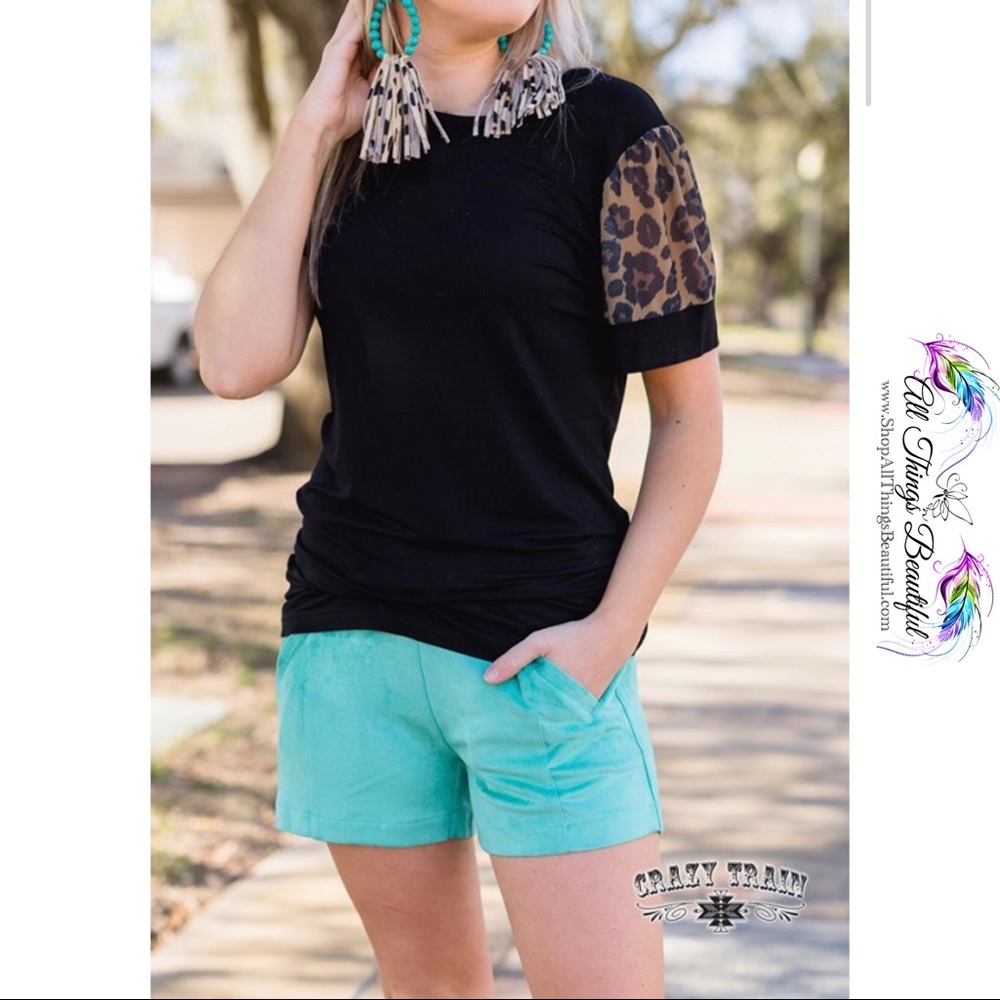 PLUS •Crazy Train Little Gem Sueded Velvety Sho…
